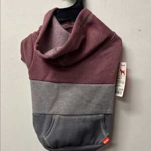 Reddy Mauve and Gray Pet Hoodie